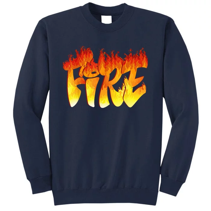 Funny Fire and Ice Costume Halloween Family Matching Wo Tall Sweatshirt