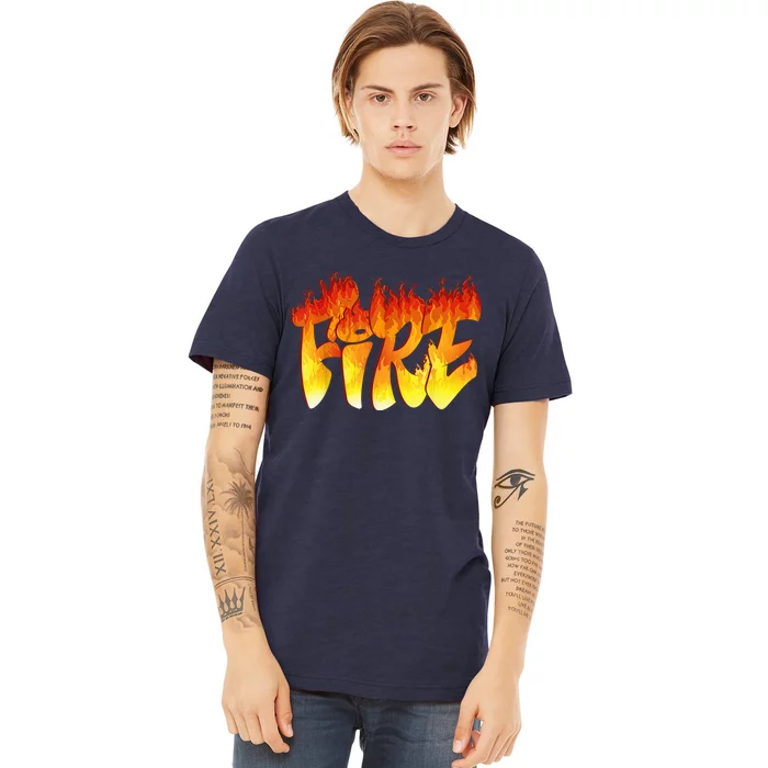 Funny Fire and Ice Costume Halloween Family Matching Wo Premium T-Shirt