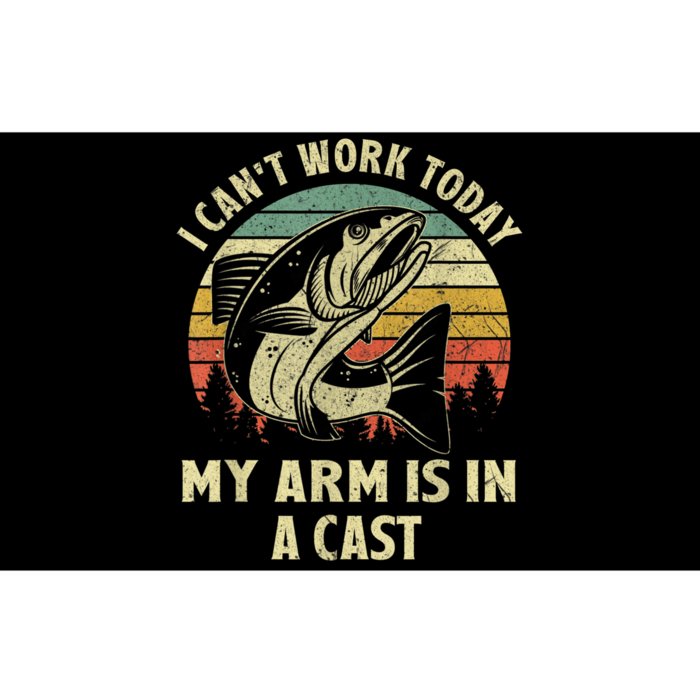 Fishin Fisherman Arm Cast Fish Hunting Bumper Sticker