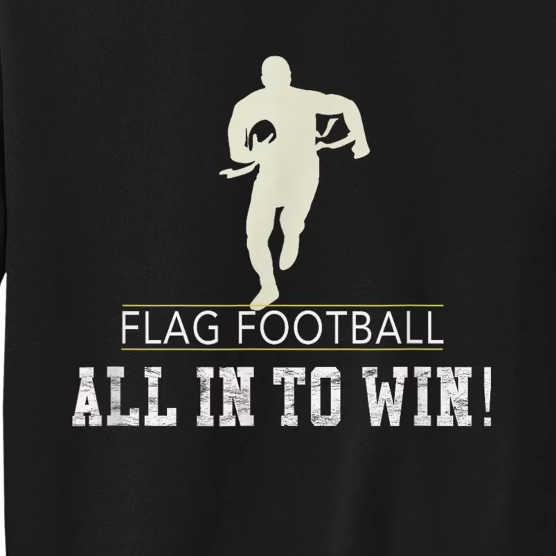 Flag Football Adults Tall Sweatshirt