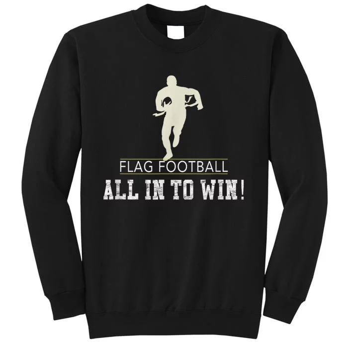 Flag Football Adults Tall Sweatshirt