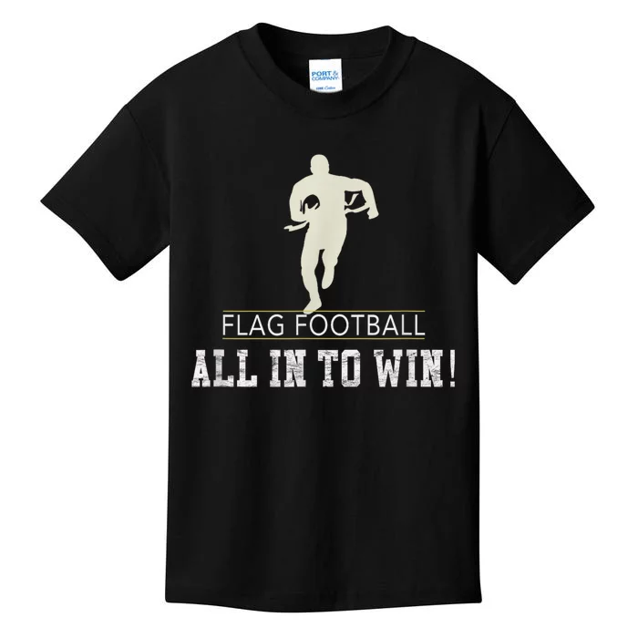 Flag Football Adults Kids T-Shirt