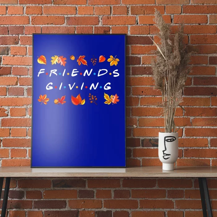 Friendsgiving Fall Autumn Friends & Family Thanksgiving Poster