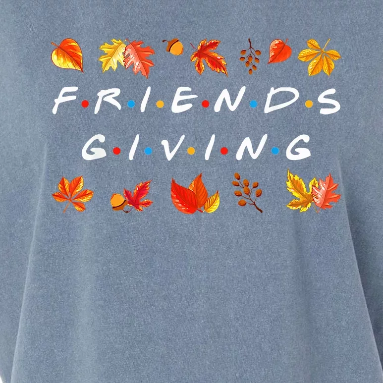 Friendsgiving Fall Autumn Friends & Family Thanksgiving Garment-Dyed Women's Muscle Tee