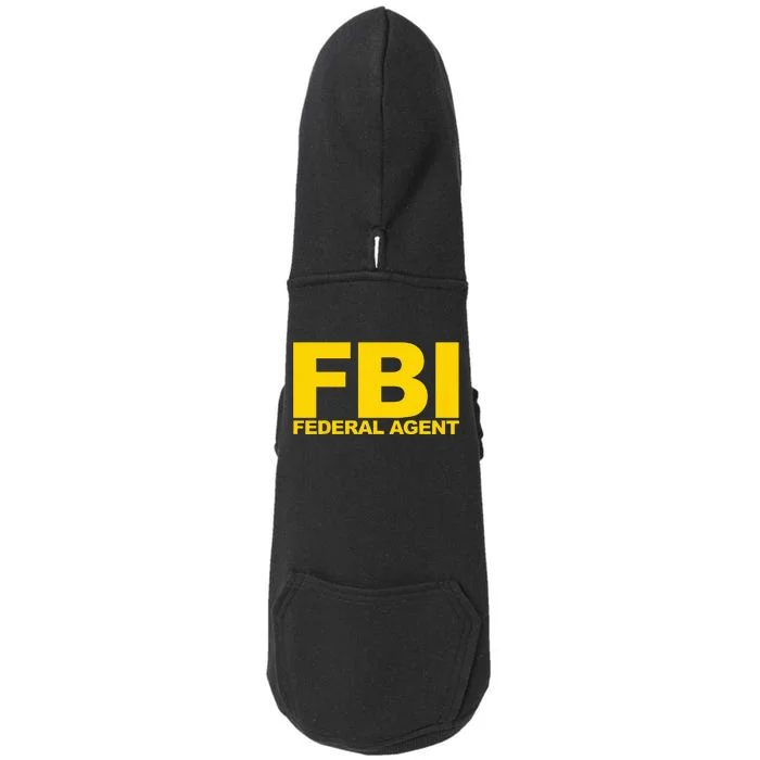 FBI Federal Agent Doggie 3-End Fleece Hoodie