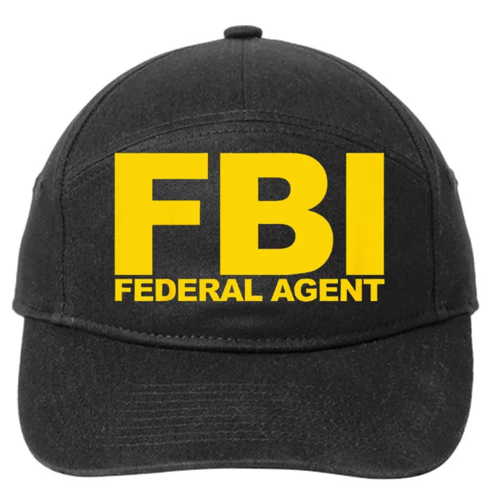 FBI Federal Agent 7-Panel Snapback Hat