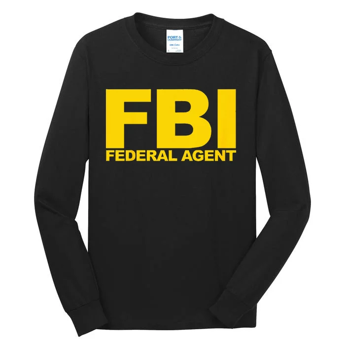 FBI Federal Agent Tall Long Sleeve T-Shirt