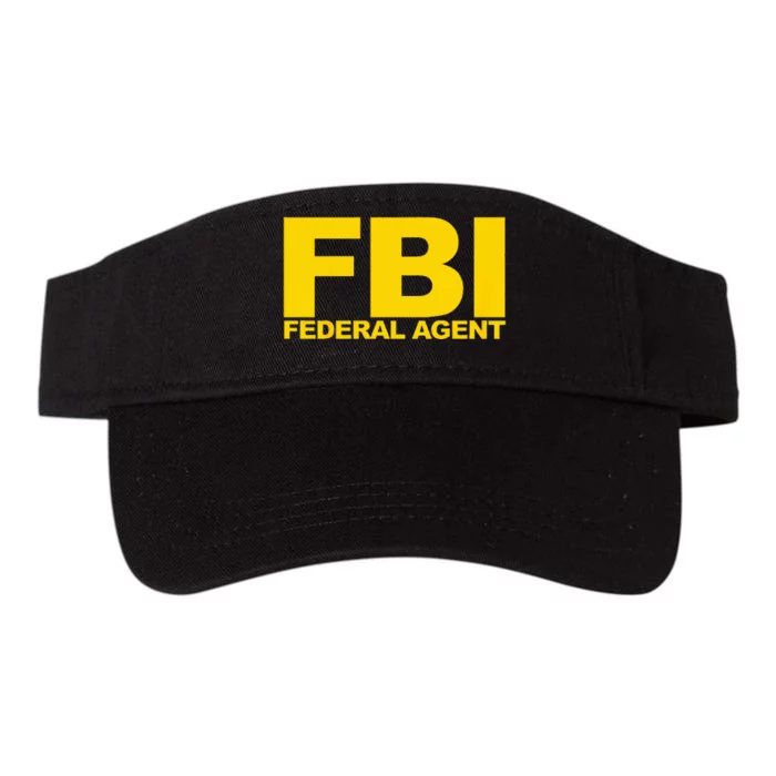 FBI Federal Agent Valucap Bio-Washed Visor