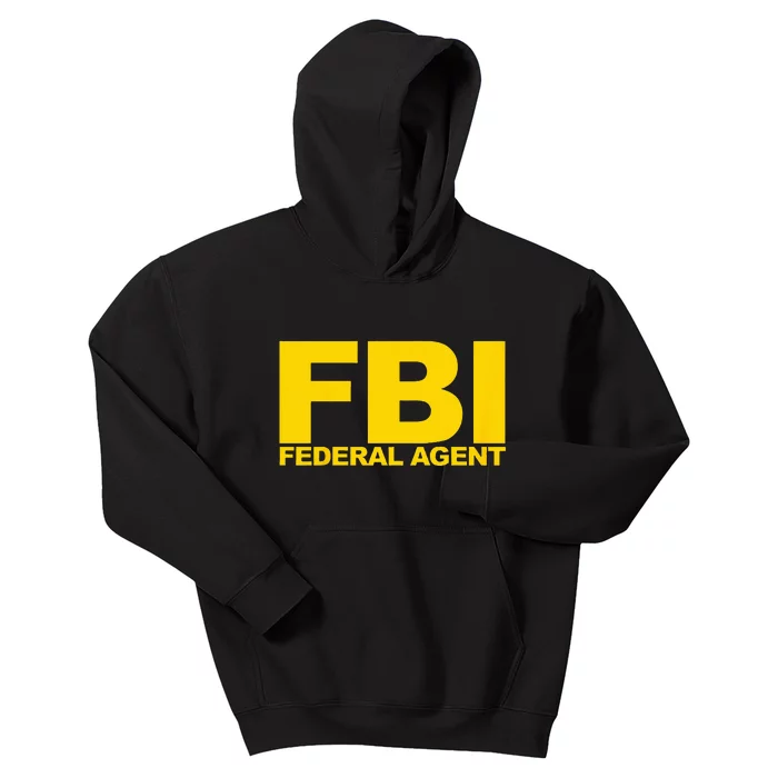 FBI Federal Agent Kids Hoodie