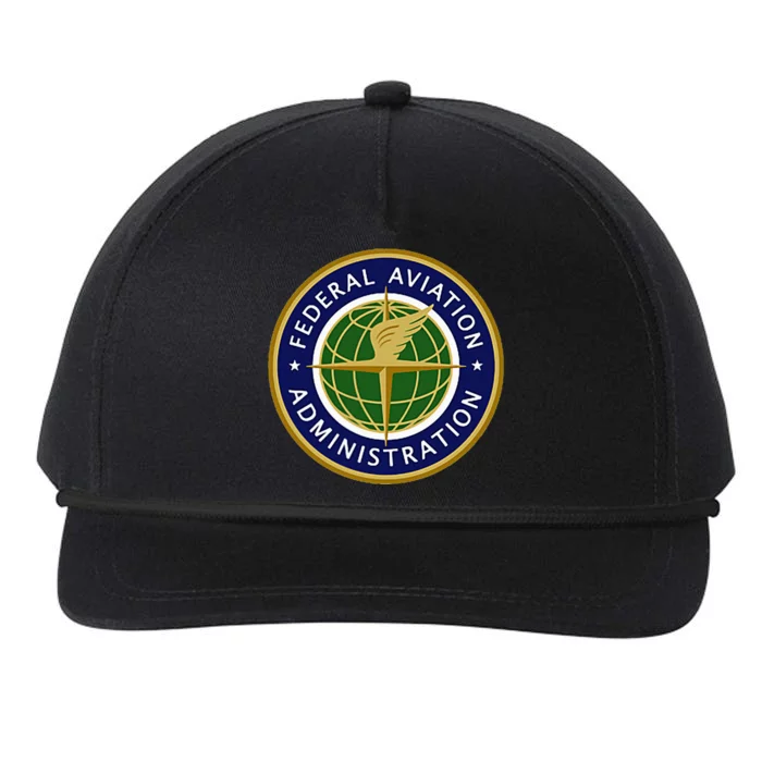 Faa Federal Aviation Administration Snapback Five-Panel Rope Hat