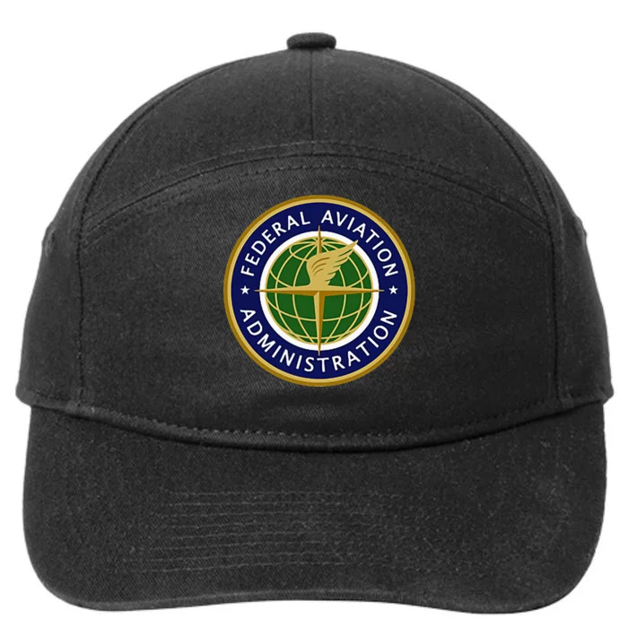 Faa Federal Aviation Administration 7-Panel Snapback Hat