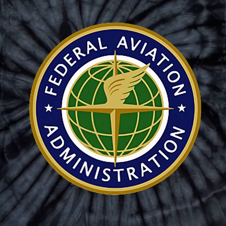 Faa Federal Aviation Administration Tie-Dye T-Shirt