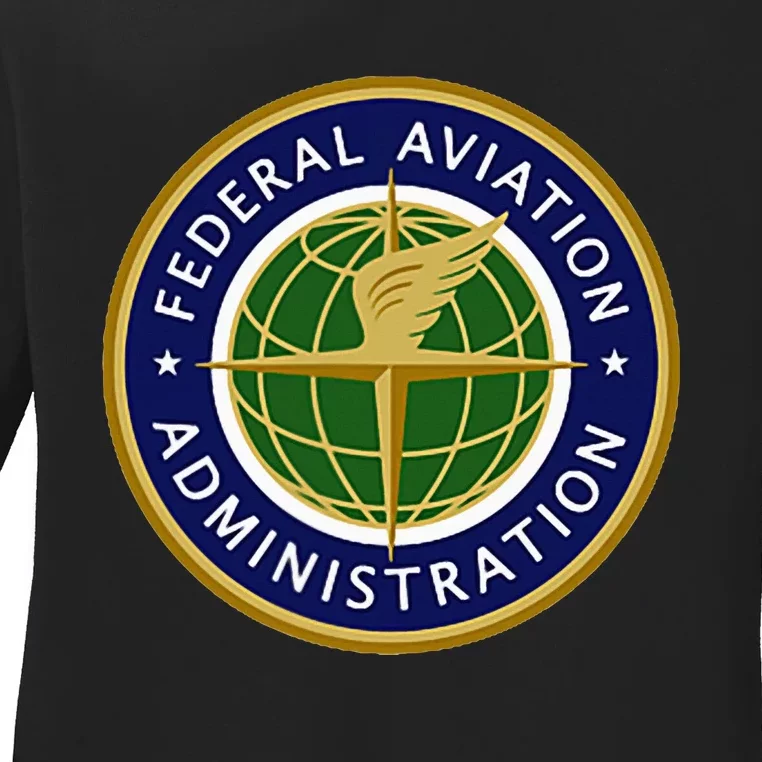 Faa Federal Aviation Administration Ladies Long Sleeve Shirt