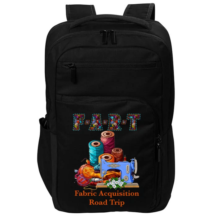 Fart Fabric Acquisition Road Trip Sewing F.A.R.T Quilting Impact Tech Backpack