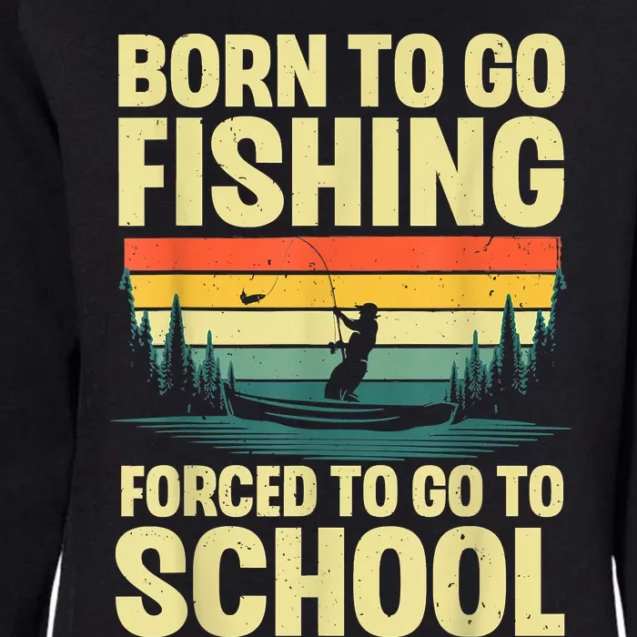 Funny Fishing Art For Men Women Fishing Fish Fisherman Womens California Wash Sweatshirt