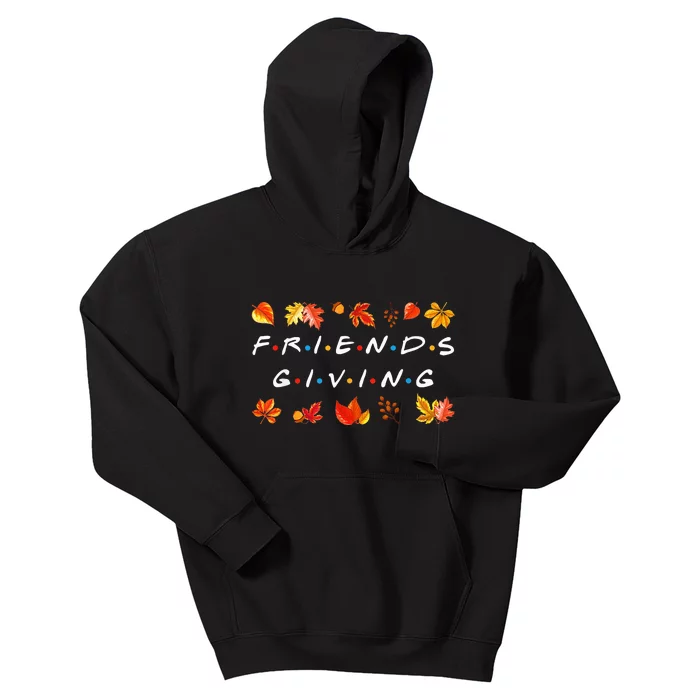 Friendsgiving Fall Autumn Friends & Family Thanksgiving Kids Hoodie