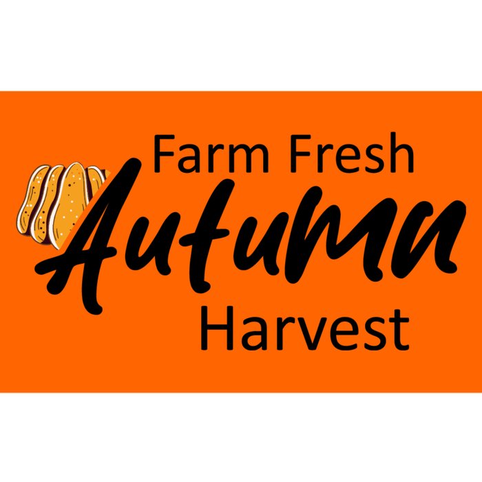 Farm Fresh Autumn Harvest Graphic Bumper Sticker