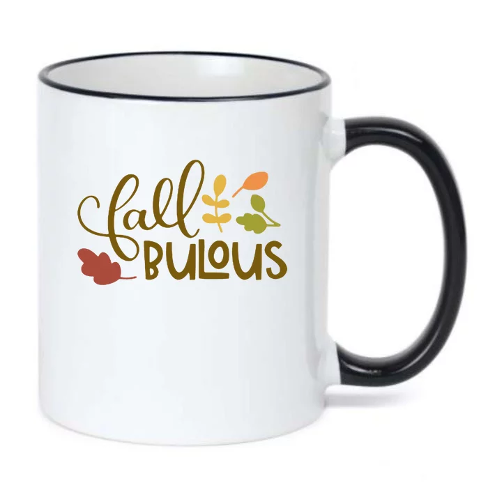 Fall Fabulous Autumn Black Color Changing Mug