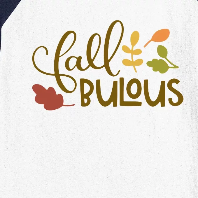 Fall Fabulous Autumn Baseball Sleeve Shirt