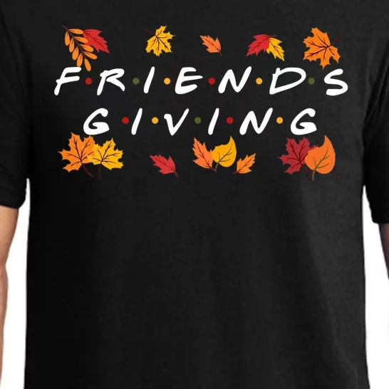 Friendsgiving Fall Autumn Friends & Family Thanksgiving Pajama Set