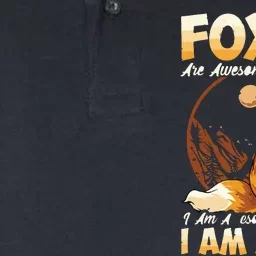 Fox Foxes Are Awesome Cute Fox Softstyle Adult Sport Polo