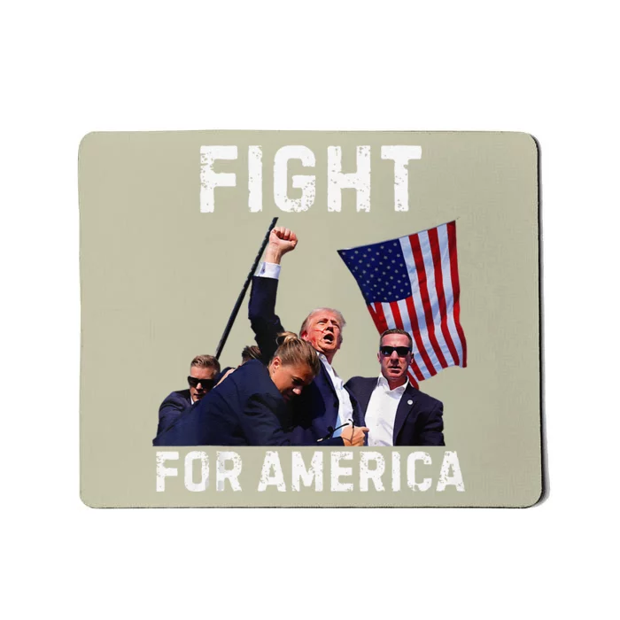 Fight For America Trump 2024 Assassination Attempt Mousepad