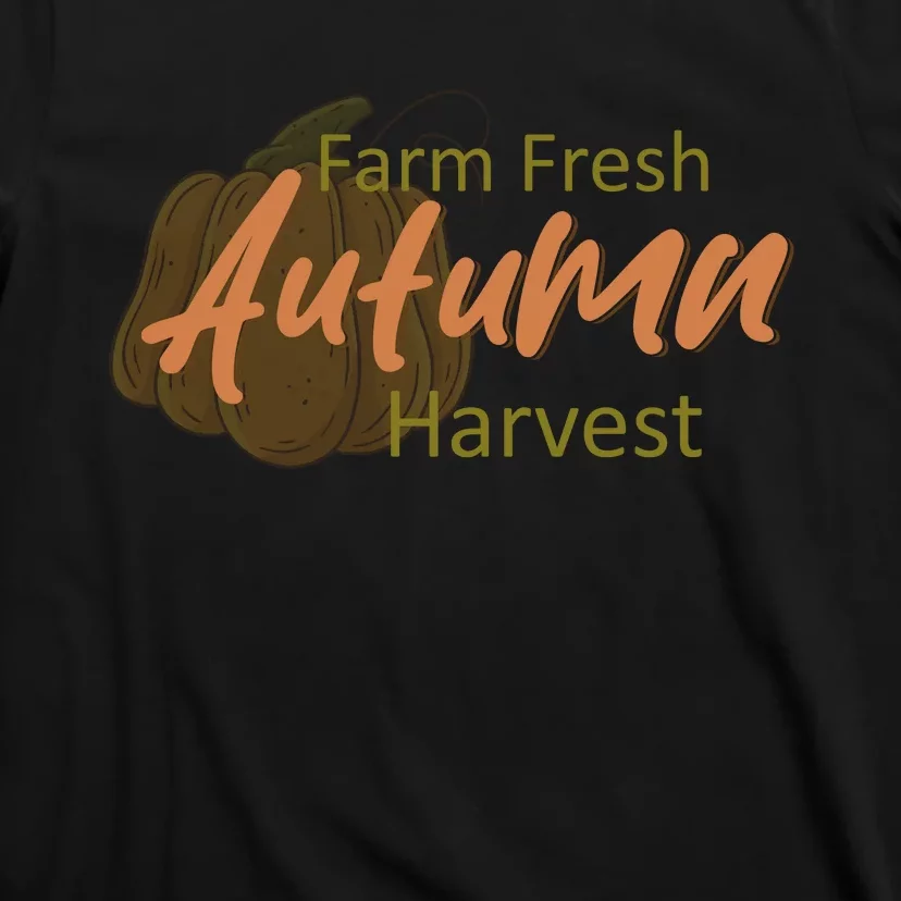 Farm Fresh Autumn Harvest Theme T-Shirt