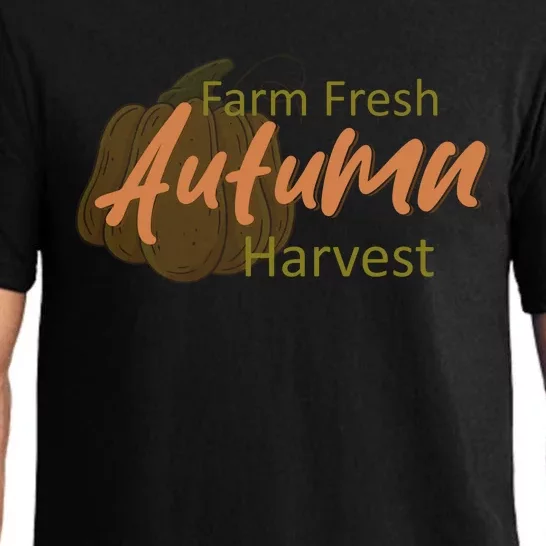 Farm Fresh Autumn Harvest Theme Pajama Set