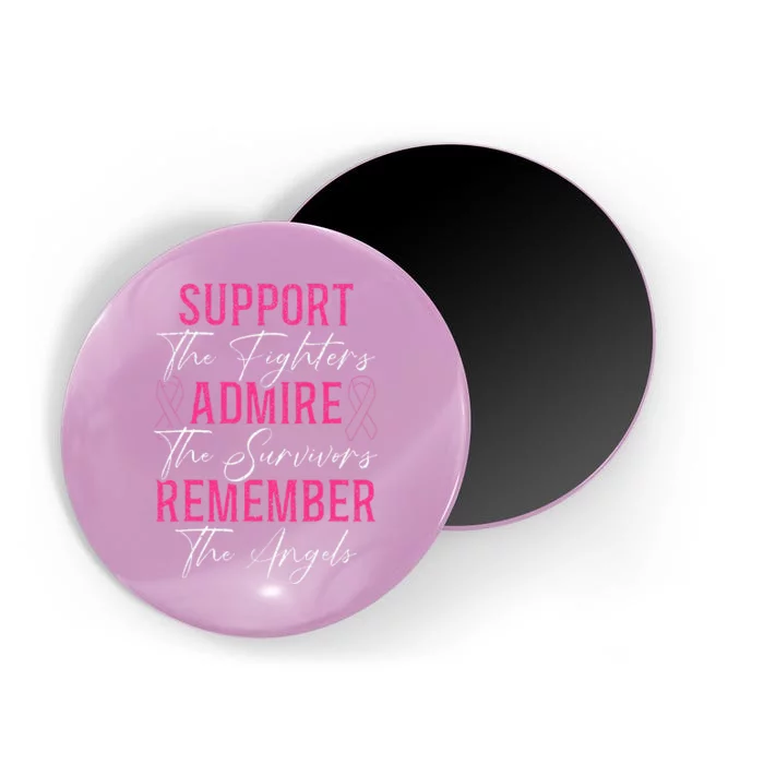 Fight for a Cure Breast Cancer Awareness Month Magnet