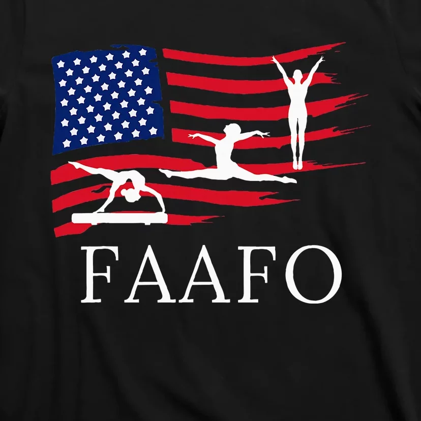 Faafo Funny American Gymnast T-Shirt