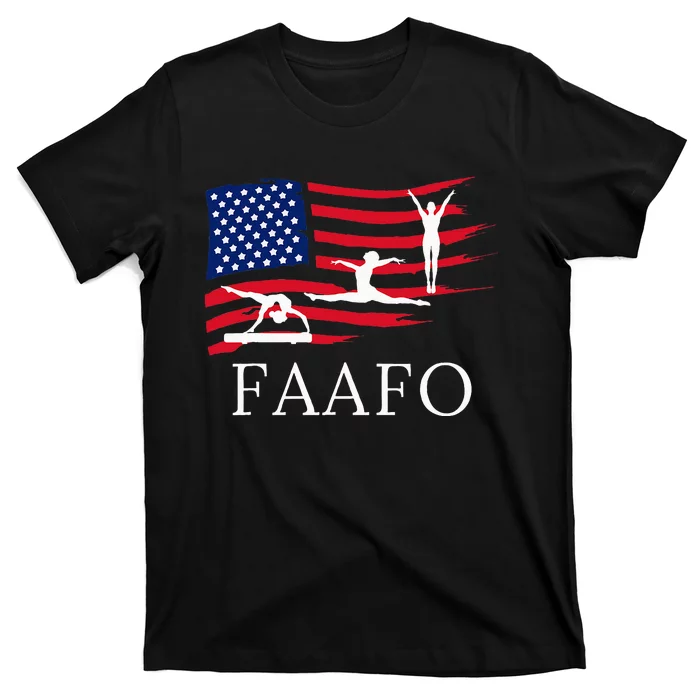 Faafo Funny American Gymnast T-Shirt