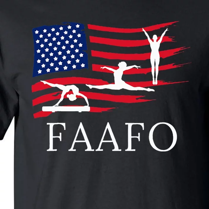 Faafo Funny American Gymnast Tall T-Shirt