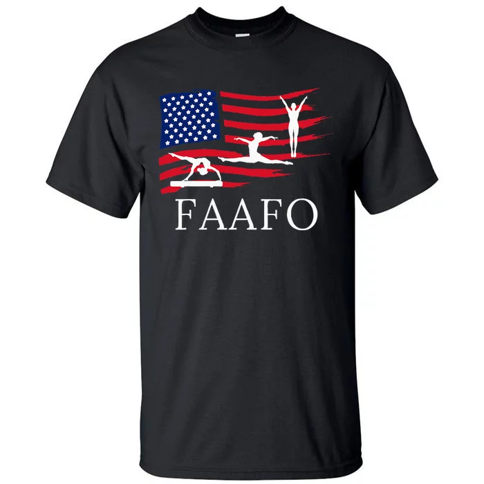 Faafo Funny American Gymnast Tall T-Shirt