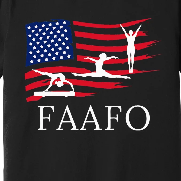 Faafo Funny American Gymnast Premium T-Shirt