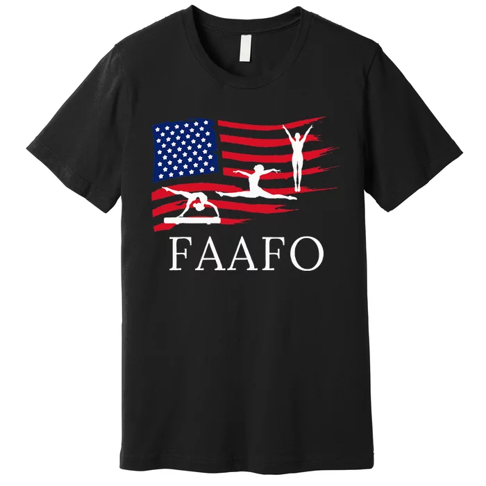 Faafo Funny American Gymnast Premium T-Shirt