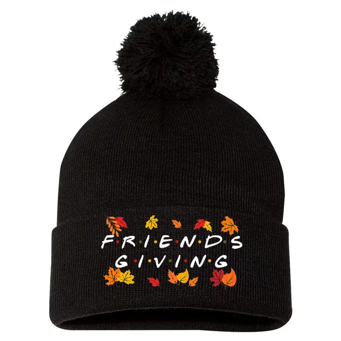 friendsgiving fall autumn friends & family thanksgiving Pom Pom 12in Knit Beanie