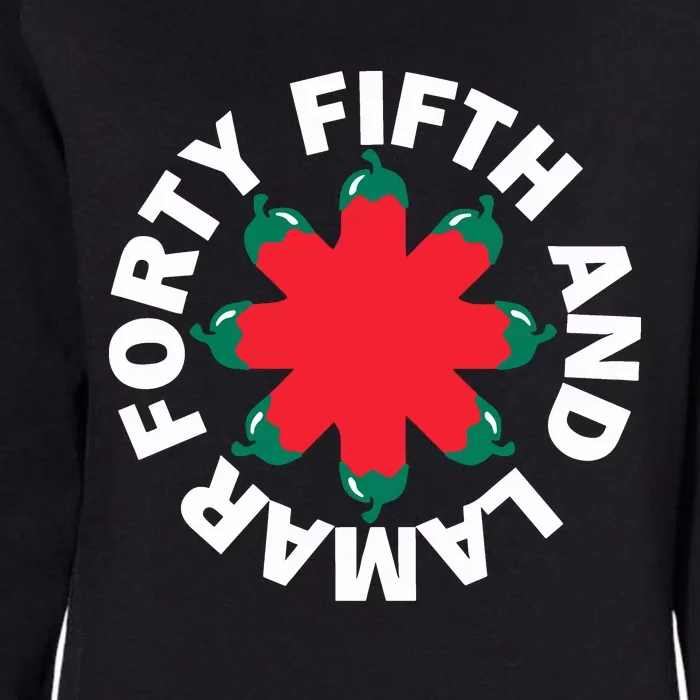 Forty Fifth And Lamar Womens California Wash Sweatshirt