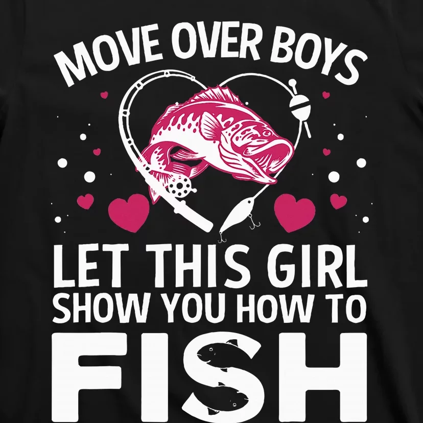 Funny Fishing Art Fishing Lover Fisherwoman T-Shirt