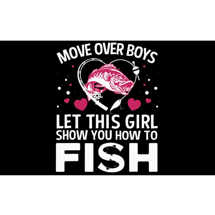 Funny Fishing Art Fishing Lover Fisherwoman Bumper Sticker