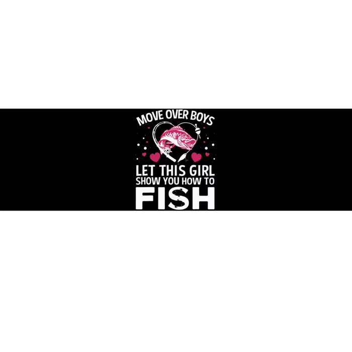 Funny Fishing Art Fishing Lover Fisherwoman Bumper Sticker