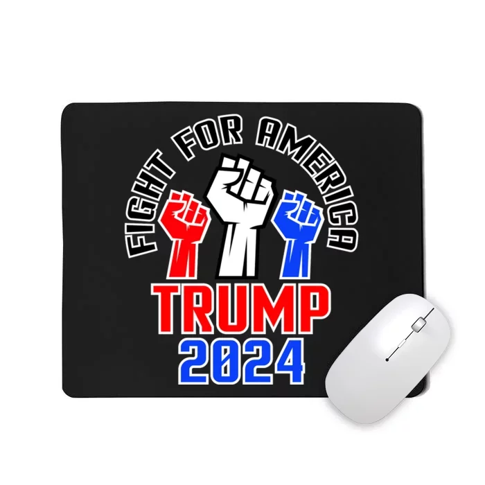 Fight For America Trump 2024 Maga Mousepad