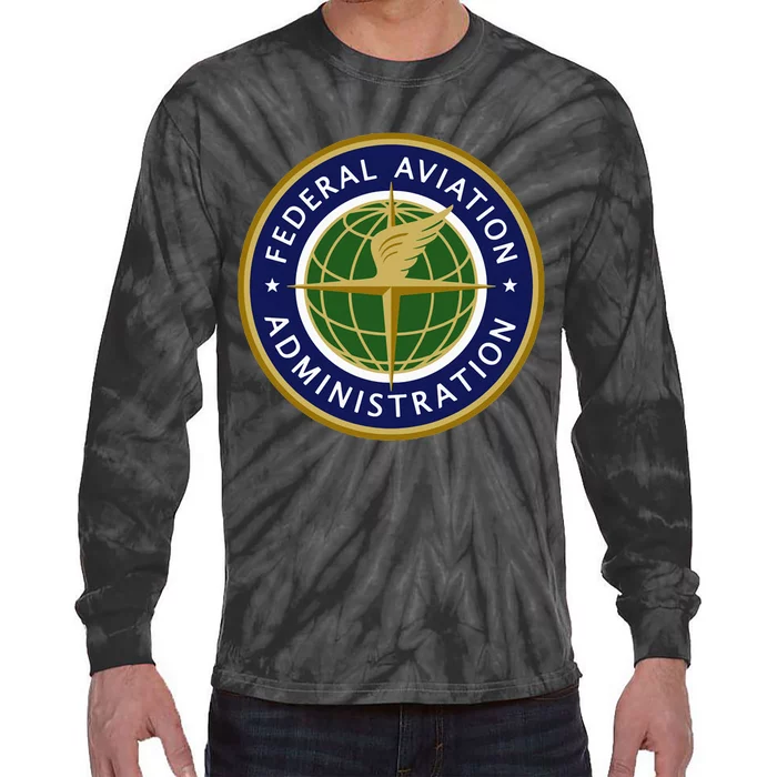 FAA Federal Aviation Administration Tie-Dye Long Sleeve Shirt