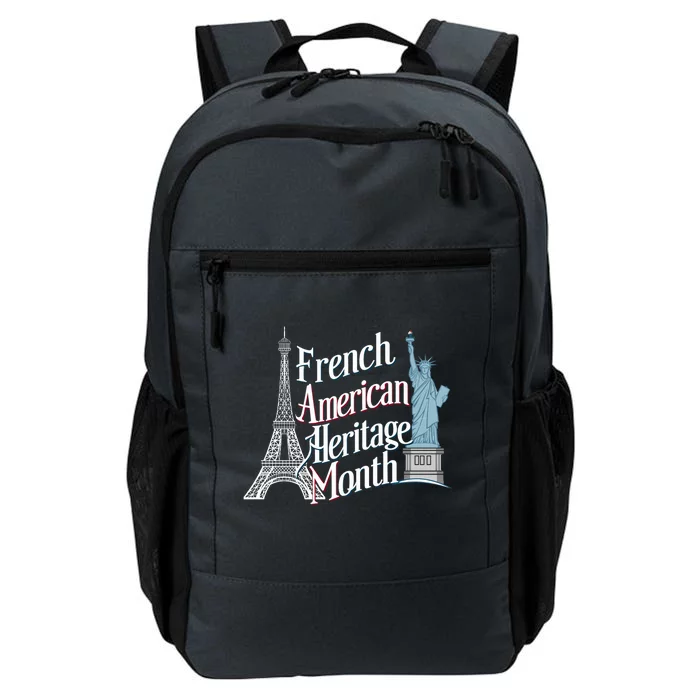 Funny French American Heritage Month Daily Commute Backpack