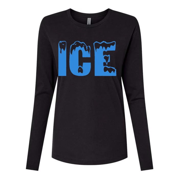 Funny Fire And Ice Halloween 2024 Family Matching Womens Cotton Relaxed Long Sleeve T-Shirt