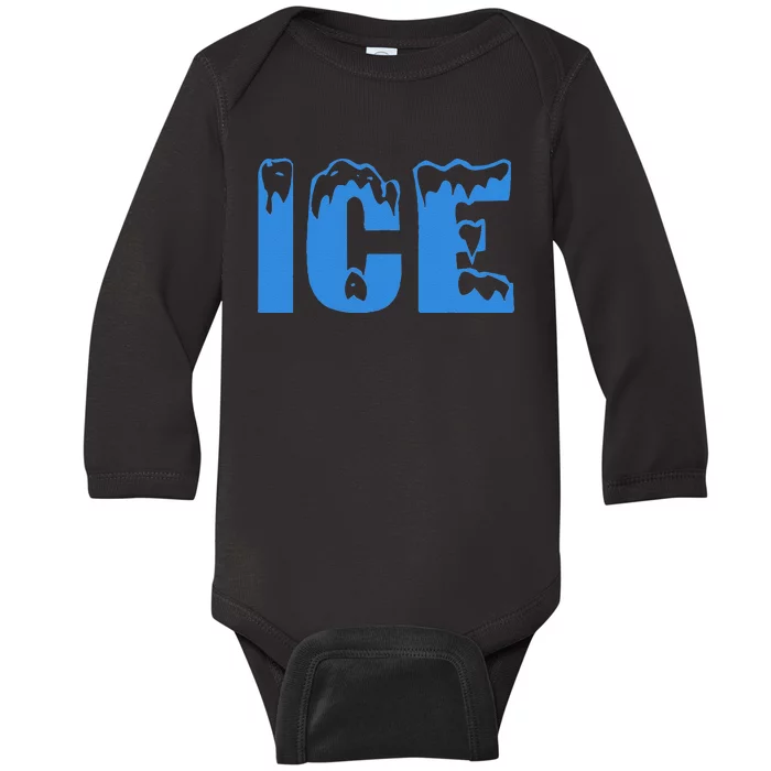 Funny Fire And Ice Halloween 2024 Family Matching Baby Long Sleeve Bodysuit