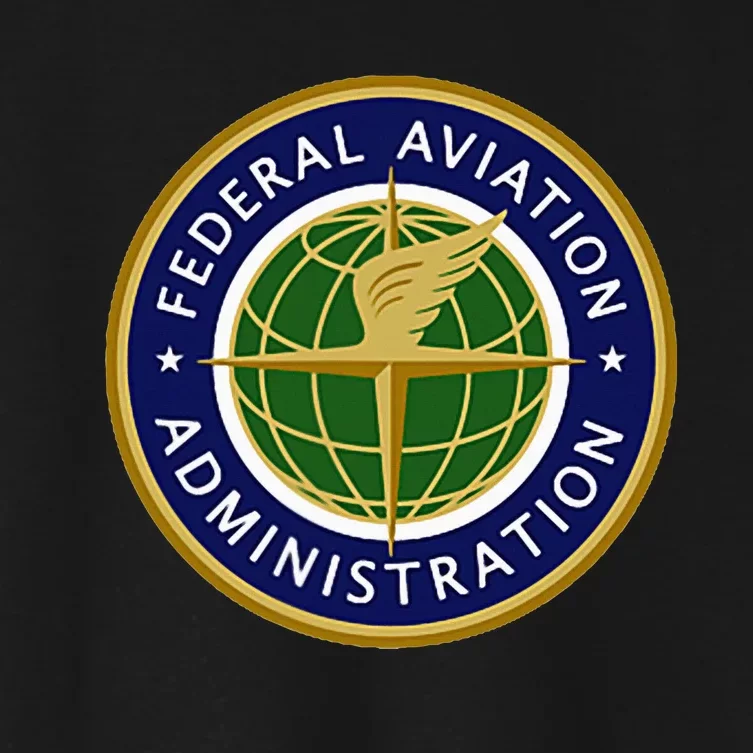 Faa Federal Aviation Administration Women's Crop Top Tee