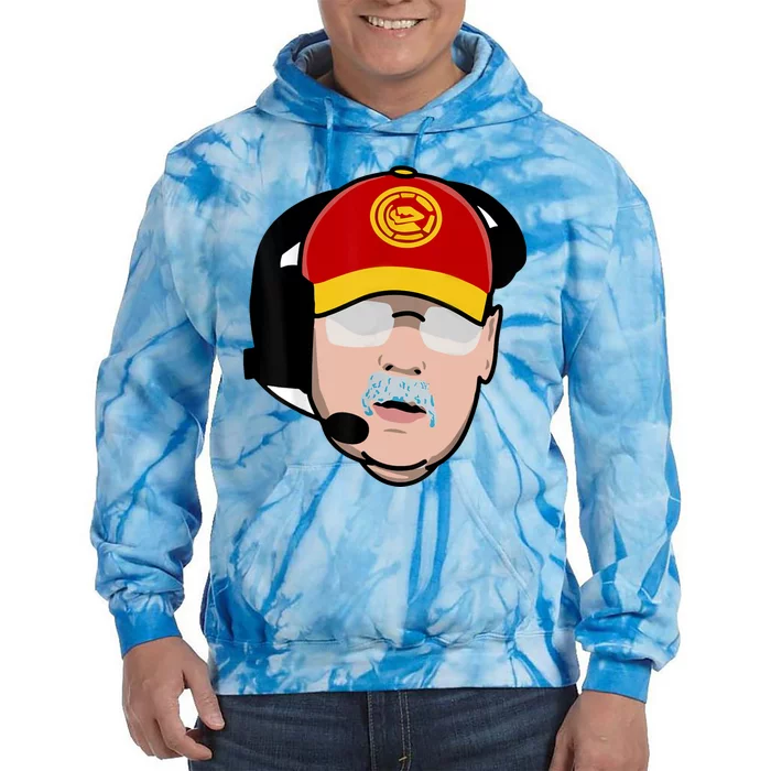 Funny Football American Coach Reid Frozen Mustache Tie Dye Hoodie