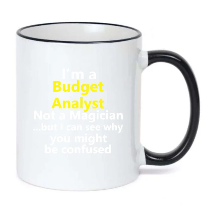 Funny Finance Analyst Job Career Budget Banking Accountant Great Gift Black Color Changing Mug