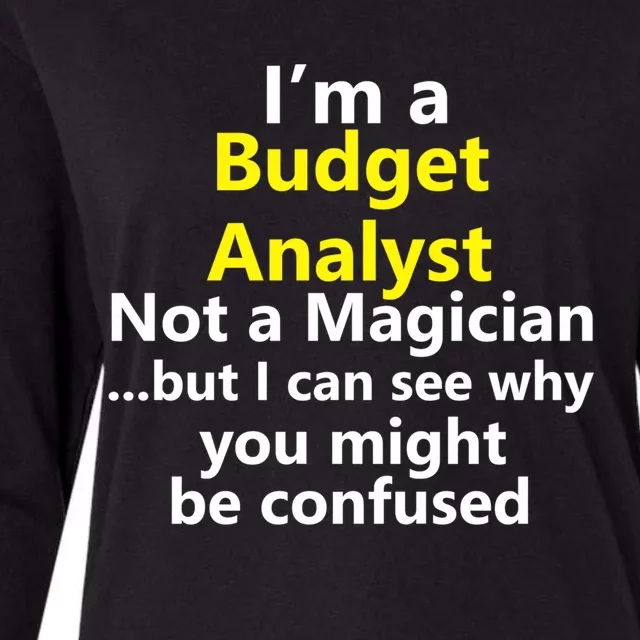 Funny Finance Analyst Job Career Budget Banking Accountant Great Gift Womens Cotton Relaxed Long Sleeve T-Shirt