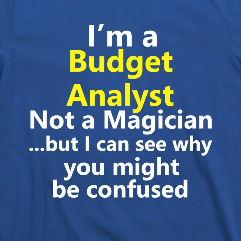 Funny Finance Analyst Job Career Budget Banking Accountant Great Gift T-Shirt